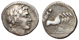 Anonymous, 86 BC, Silver Denarius