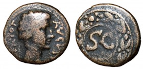 Augustus, 27 BC - 14 AD, AE Semis of Antioch