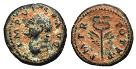 Vespasian, 69 - 79 AD, Quadrans, Winged Caduceus