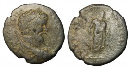 Septimius Severus, 193 - 211 AD, AE28, Hadrianopolis, Asklepios