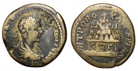 Elagabalus, 218 - 222 AD, AE27, Caesarea, Mount Argaeus