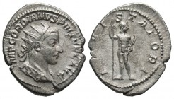 Gordian III, 238 - 244 AD, Silver Antoninianus, Jupiter