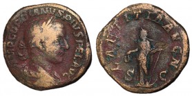 Gordian III, 238 - 244 AD, Sestertius, Laetitia