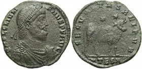 Julian II, 360 - 363 AD, AE28, Bull