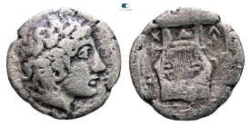 Macedon. Chalkidian League. Olynthos circa 432-348 BC. Tetrobol AR