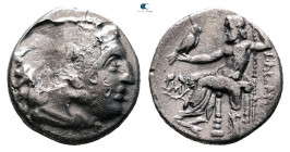 Kings of Macedon. Teos. Alexander III "the Great" 336-323 BC. Drachm AR