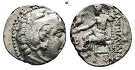 Kings of Macedon. Kolophon. Philip III Arrhidaeus 323-317 BC. In the name and types of Alexander III. Fourrée Drachm