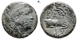 Kings of Macedon. Pella or Amphipolis. Philip V 221-179 BC. Bronze Æ