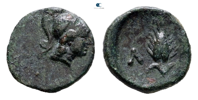 The Thracian Chersonese. Lysimacheia circa 280 BC. 
Bronze Æ

11 mm, 1,05 g
...