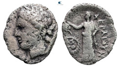 Thessaly. Pherae circa 302-286 BC. Hemidrachm AR