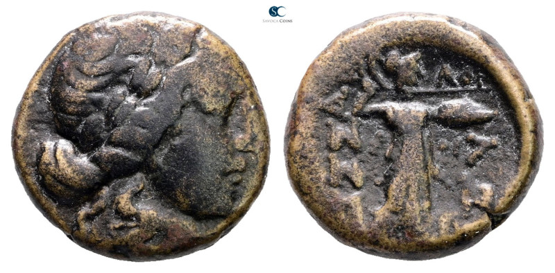 Thessaly. Thessalian League circa 150-50 BC. 
Bronze Æ

18 mm, 8,18 g



...