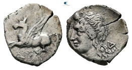 Akarnania. Uncertain mint circa 330-280 BC. Hemidrachm AR