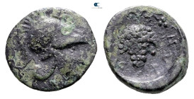 Lokris. Locri Opuntii circa 338-316 BC. Bronze Æ