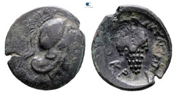 Lokris. Locri Opuntii circa 338-316 BC. Bronze Æ