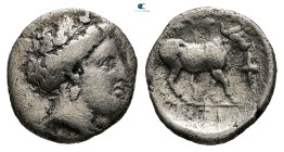 Euboea. Histiaia circa 350-300 BC. Drachm AR