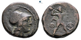 Attica. Athens circa 87-86 BC. Mithradatic War issue. Struck under Mithradates VI of Pontos and Ariston. Bronze Æ