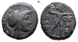 Attica. Athens circa 87-86 BC. Mithradatic War issue. Struck under Mithradates VI of Pontos and Ariston. Bronze Æ