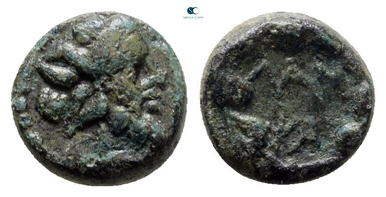 Mysia. Lampsakos circa 190-85 BC. 
Bronze Æ

9 mm, 1,19 g



Very Fine