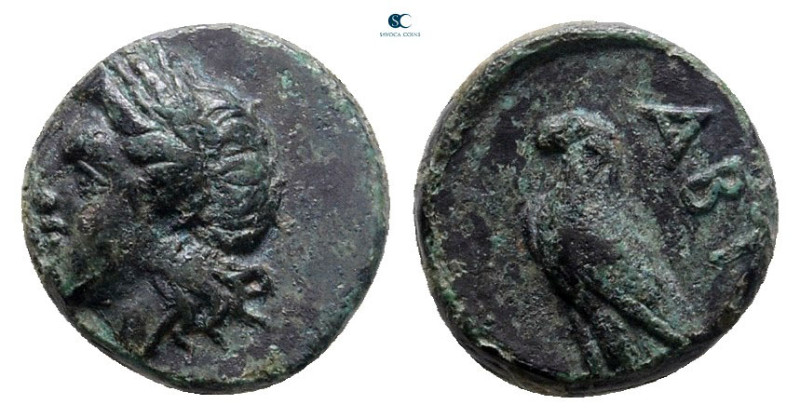 Troas. Abydos circa 320-200 BC. 
Bronze Æ

10 mm, 1,48 g



Very Fine