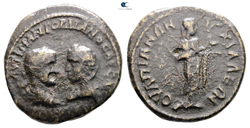 Thrace. Anchialos. Gordian III and Tranquillina AD 238-244. 
Bronze Æ

27 mm,...