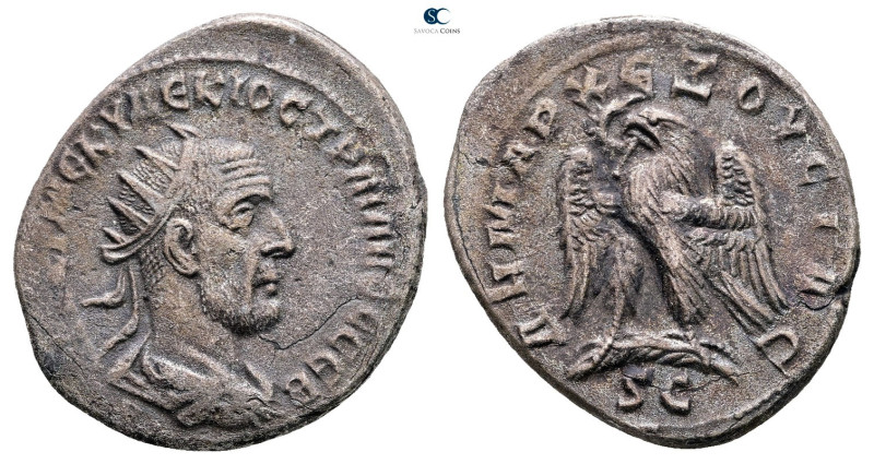 Seleucis and Pieria. Antioch. Trajan Decius AD 249-251. 
Billon-Tetradrachm

...