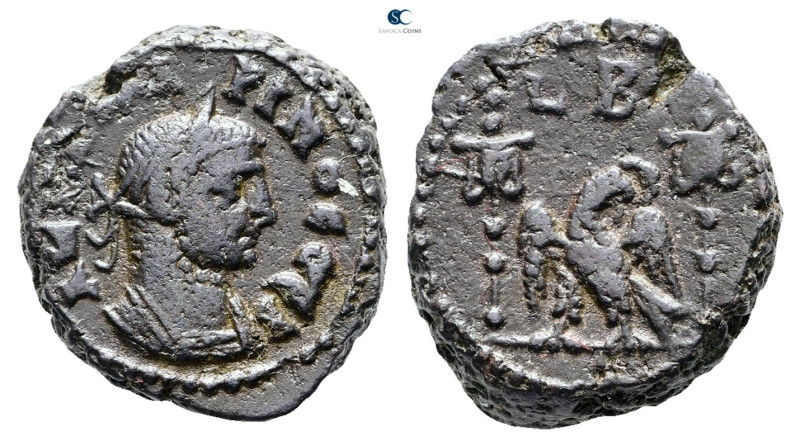 Egypt. Alexandria. Carinus AD 283-285. 
Potin Tetradrachm

19 mm, 8,80 g

...