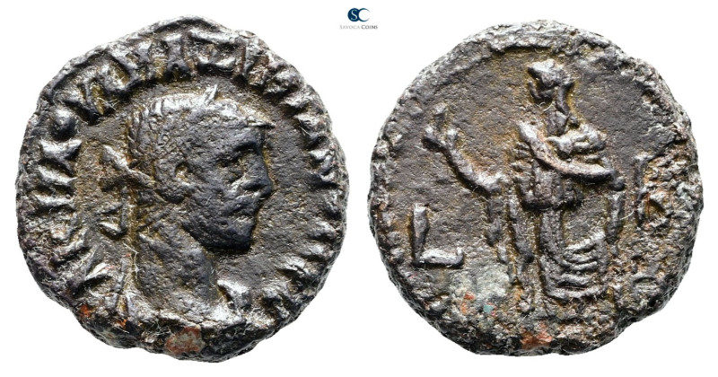 Egypt. Alexandria. Maximianus Herculius AD 286-305. 
Potin Tetradrachm

19 mm...