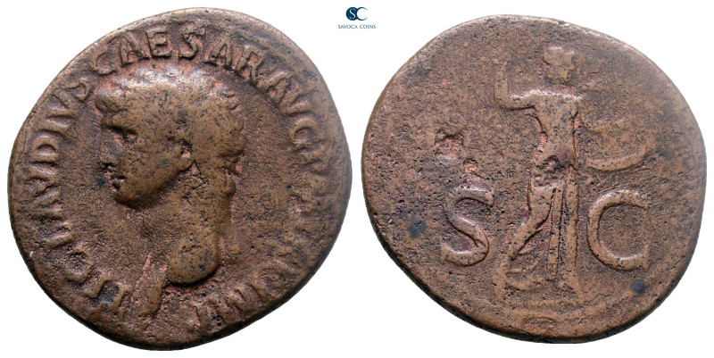 Claudius AD 41-54. Rome
As Æ

29 mm, 10,25 g



Good Fine