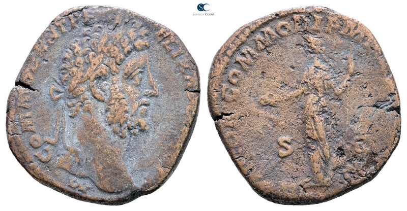 Commodus AD 180-192. Rome
Sestertius Æ

30 mm, 21,58 g



Nearly Very Fin...