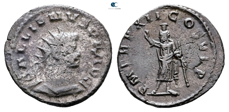 Gallienus AD 253-268. Antioch
Billon Antoninianus

21 mm, 3,69 g



Nearl...