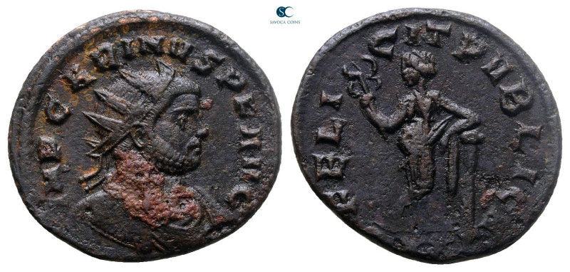 Carinus AD 283-285. Ticinum
Antoninianus Æ

22 mm, 3,75 g



Very Fine