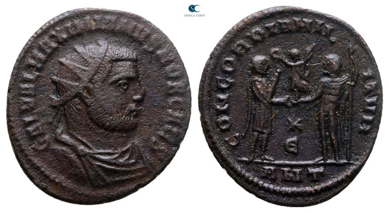 Galerius Maximianus, as Caesar AD 293-305. Antioch
Antoninianus Æ

20 mm, 2,5...