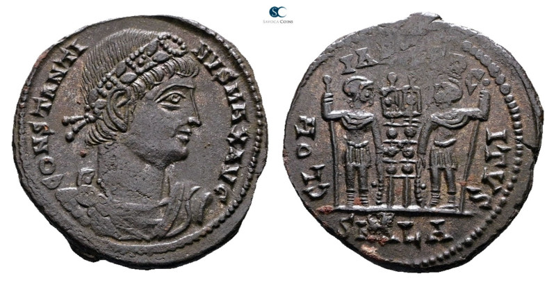 Constantine I the Great AD 306-337. Alexandria
Follis Æ

19 mm, 2,40 g


...