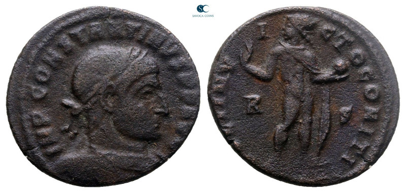 Constantine I the Great AD 306-337. Arelate (Arles)
Follis Æ

19 mm, 2,71 g
...