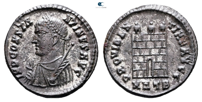 Constantine I the Great AD 306-337. Heraclea
Follis Æ Silvered

20 mm, 2,95 g...