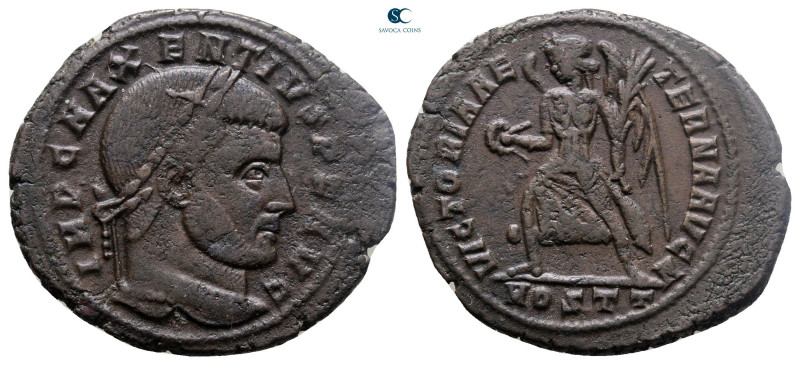 Maxentius AD 306-312. Ostia
Follis Æ

27 mm, 6,85 g



Very Fine