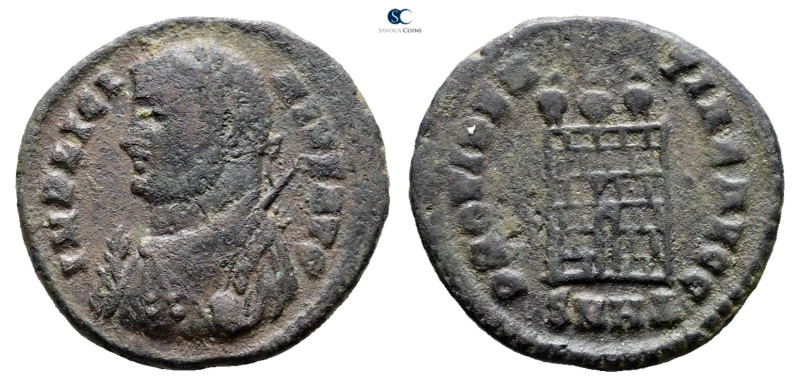 Licinius II, as Caesar AD 317-324. Heraclea
Follis Æ

20 mm, 3,39 g



Ne...