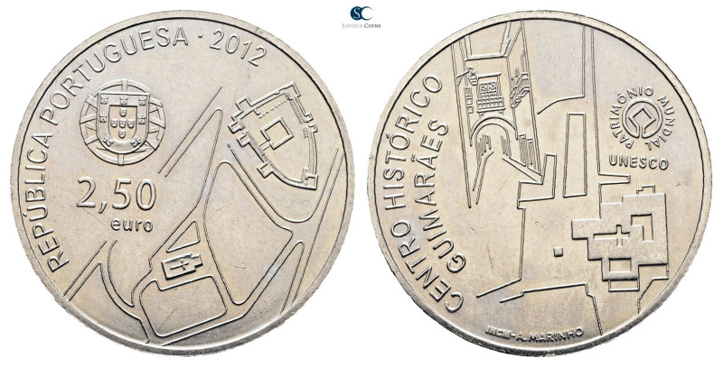 Portugal. AD 2012. Guimaraes
2,50 Euro 2012

 mm, 10 g



Uncirculated