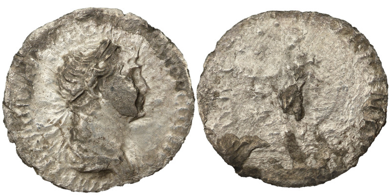 Trajan AR Denarius, 98-117 A.D - 2.72g, 19mm