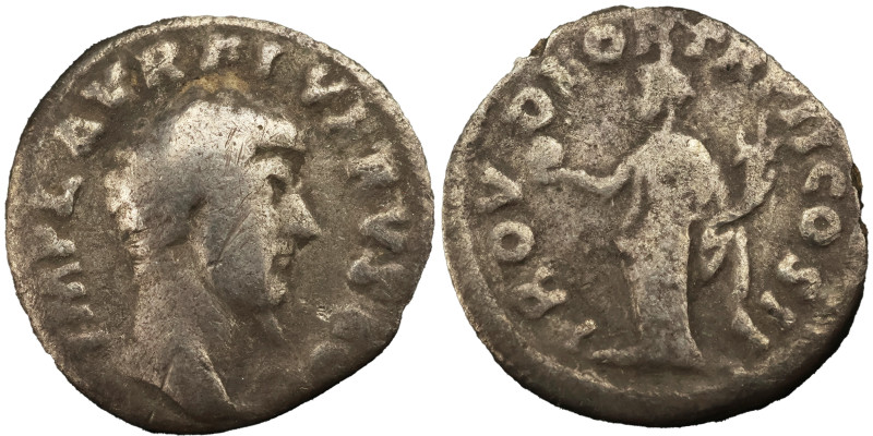 Lucius Verus AR Denarius, 161-162 AD. Obv: IMP L AVREL VERVS AVG: Head of Lucius...