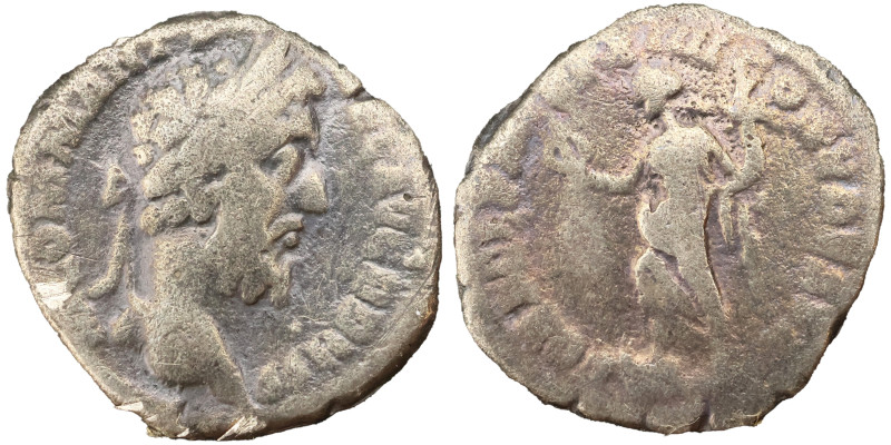 Commodus AR Denarius, 177-192 AD - 1.98g, 18mm