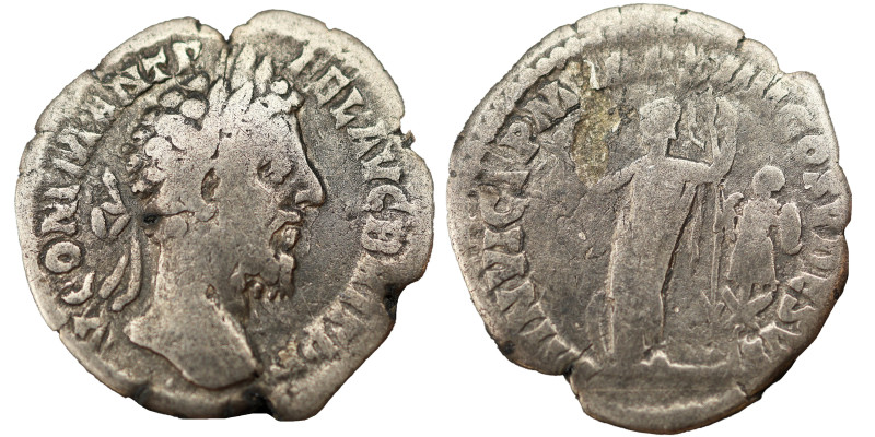 Commodus AR Denarius, 180-181 AD. Obv: M COMM ANT P FEL AVG BRIT: Head of Commod...