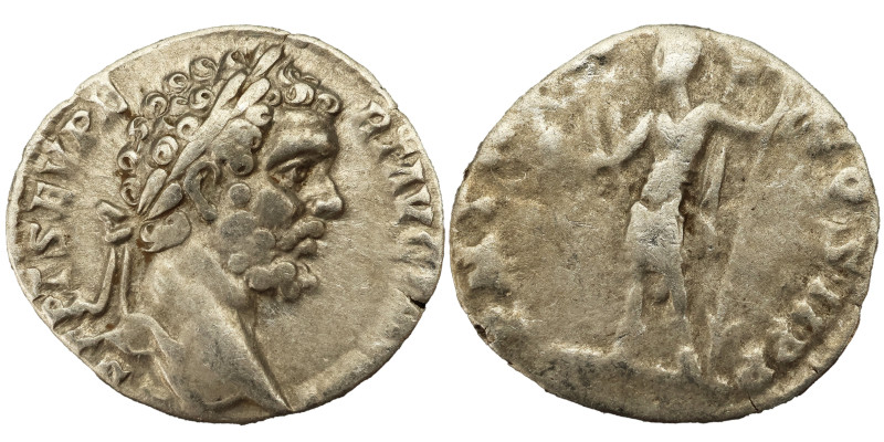 Septimius Severus AR Denarius, 193-211 AD. - 2.04g, 16mm