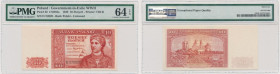 10 złotych 1939 - E - PMG 64 EPQ