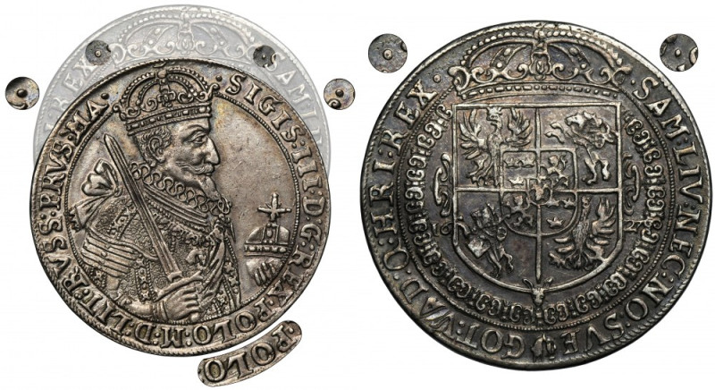 Sigismund III Vasa, Thaler Bromberg 1627 - RARE Rare vintage.

Variety with th...