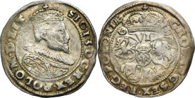 Sigismund III Vasa, 6 Groschen Lublin 1595 - VERY RARE R5