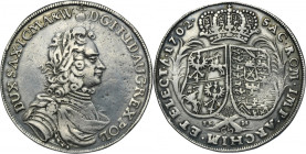 Augustus II the Strong, Thaler Dresden 1702 ILH