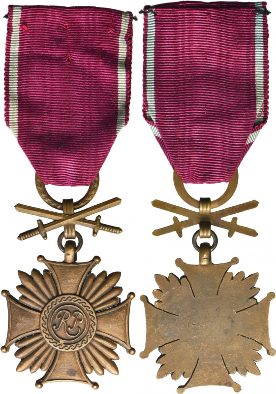 PSZnZ, Bronze Cross of Merit with Swords - Spink & Son The cross was made by the...