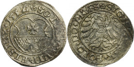 Sigismund I the Old, Schilling Elbing 1532 - PRVSS R1