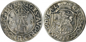 Sigismund II August, 3 Groschen Vilnius 1563 - L/L R